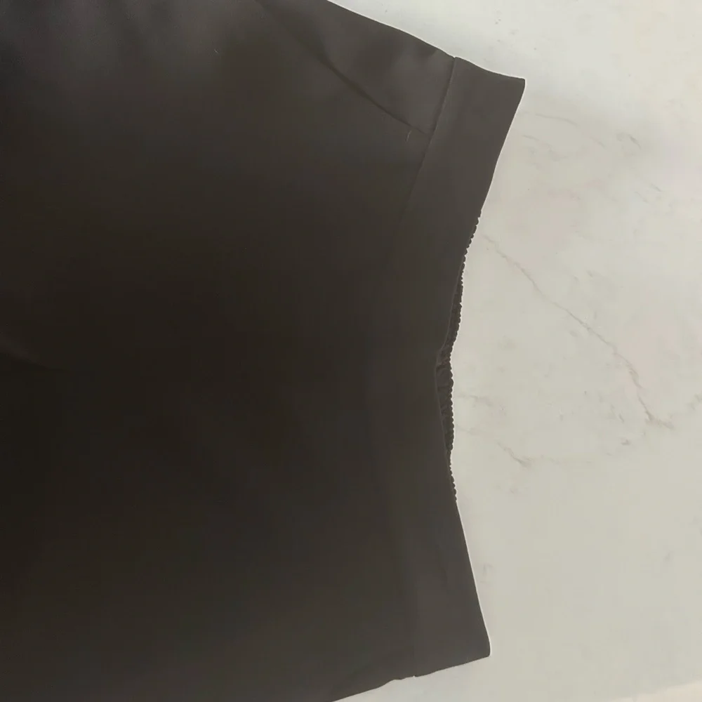 Loft Black Elastic Waist Pants - Picture 2 of 3